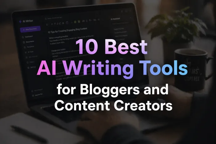 10 Best AI Writing Tools for Bloggers and Content Creators