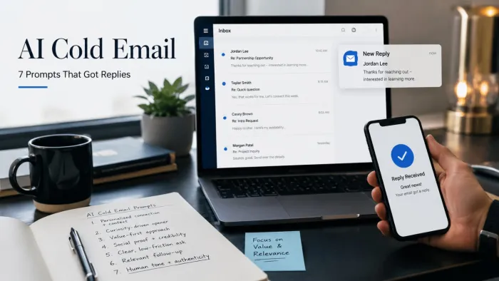 AI Cold Email: 7 Prompts That Actually Got Replies