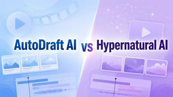 AutoDraft AI vs Hypernatural AI: Which AI Video Generator Wins in 2026?