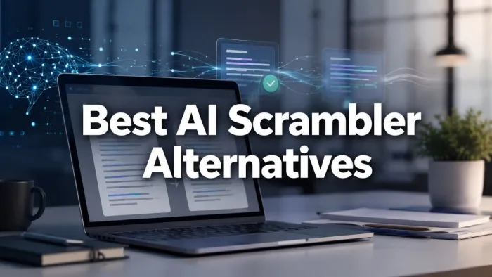 Best AI Scrambler Alternatives (2026) Five rewriting and humanizing tools that hold up.