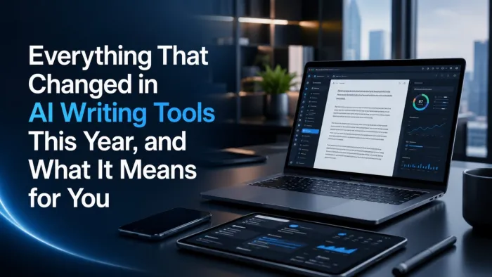 Everything That Changed in AI Writing Tools This Year, and What It Means for You