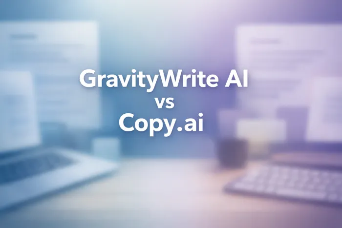 GravityWrite AI  vs  Copy.ai