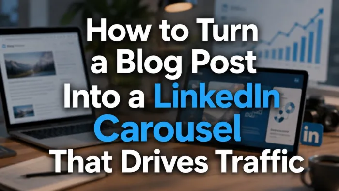 How to Turn a Blog Post Into a LinkedIn Carousel That Drives Traffic