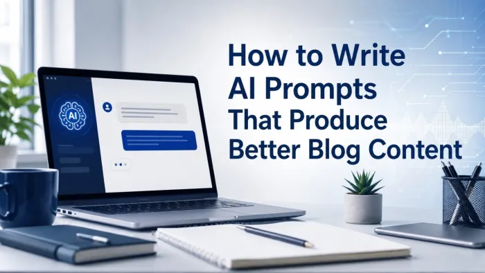 How to Write AI Prompts That Produce Better Blog Content