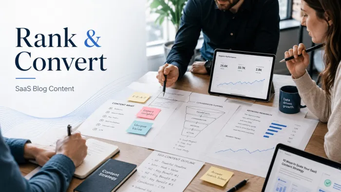How to Write SaaS Blog Content That Ranks and Converts