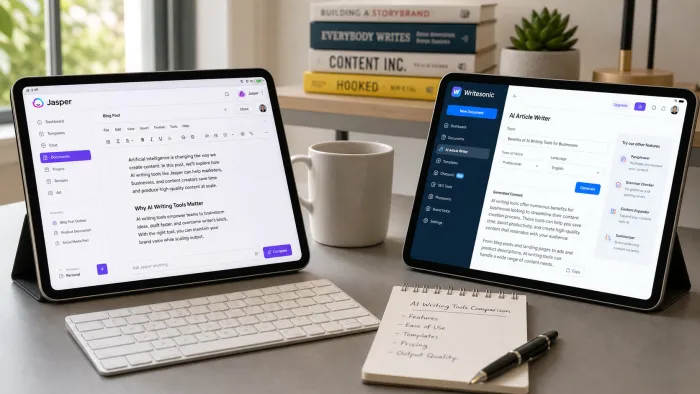 Jasper vs Writesonic (2026): The Honest, Side-by-Side Comparison Marketers Actually Need