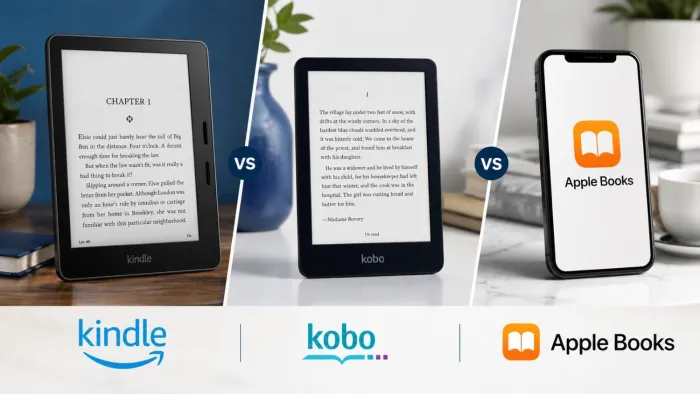 Kindle vs Kobo vs Apple Books: Which Reading App Wins in 2026?