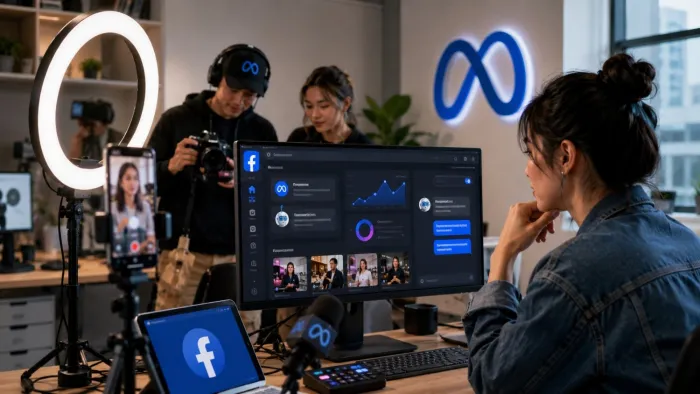 Meta Adds AI Creator Assistant to Facebook as Creator Competition Intensifies