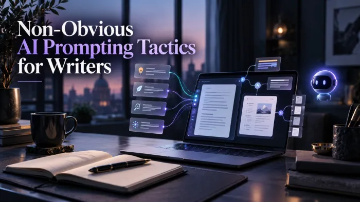 Non-Obvious AI Prompting Tactics for Writers