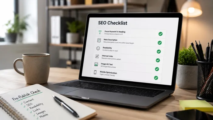 The On-Page SEO Checklist to Run Before Every Publish