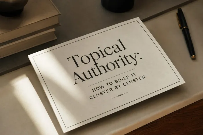 Topical Authority: How to Build It Cluster by Cluster