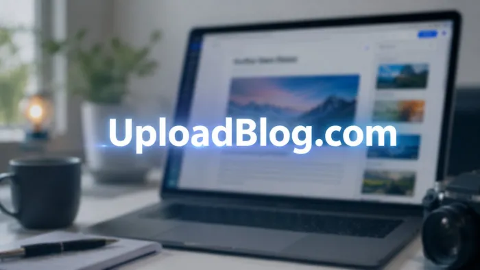 What You Get When You Land on UploadBlog.com