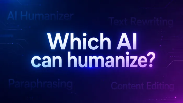 Which AI can humanize?